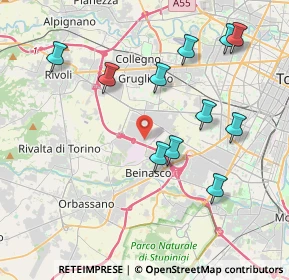 Mappa Strada Decima, 10043 Orbassano TO, Italia (4.17455)