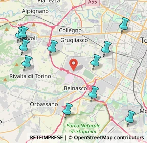 Mappa Strada Decima, 10043 Orbassano TO, Italia (5.10182)