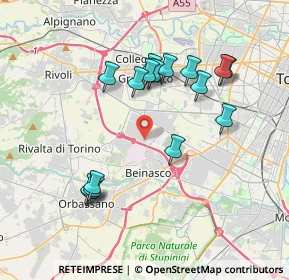 Mappa Strada Decima, 10043 Orbassano TO, Italia (3.67625)