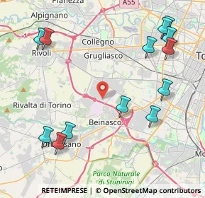 Mappa Strada Decima, 10043 Orbassano TO, Italia (5.22154)