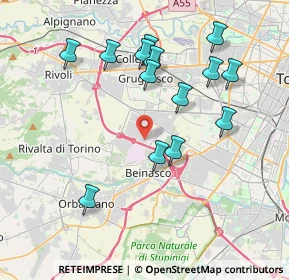 Mappa Strada Decima, 10043 Orbassano TO, Italia (3.89857)