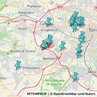 Mappa Strada Decima, 10043 Orbassano TO, Italia (4.744)