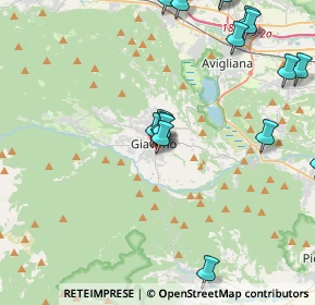 Mappa Via C. L. N, 10094 Giaveno TO, Italia (5.6195)