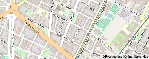 Mappa Turin