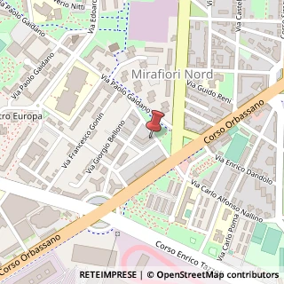 Mappa Via Francesco Demargherita, 2, 10137 Torino, Torino (Piemonte)