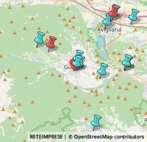 Mappa Via XXV Aprile, 10094 Giaveno TO, Italia (4.32231)