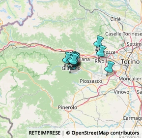 Mappa Via XXV Aprile, 10094 Giaveno TO, Italia (4.31417)