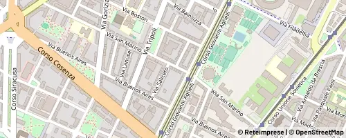 Mappa Torino