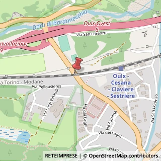 Mappa Corso Ortigara,  29, 10056 Oulx, Torino (Piemonte)