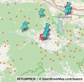 Mappa Via Ruata Sangone, 10094 Giaveno TO, Italia (3.72167)