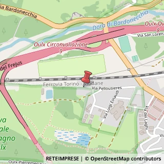 Mappa Via Pellousiere, 24, 10056 Oulx, Torino (Piemonte)