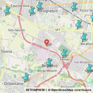 Mappa Strada Ottava, 10043 Orbassano TO, Italia (3.55909)