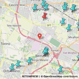 Mappa Strada Ottava, 10043 Orbassano TO, Italia (3.522)