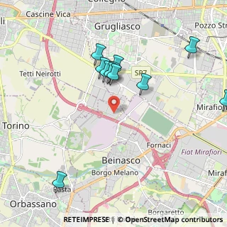 Mappa Strada Ottava, 10043 Orbassano TO, Italia (1.98727)