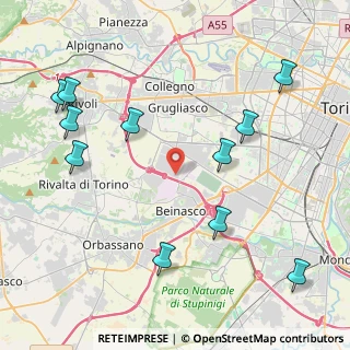 Mappa Strada Ottava, 10043 Orbassano TO, Italia (5.09636)