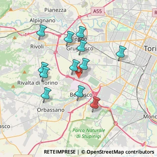 Mappa Strada Ottava, 10043 Orbassano TO, Italia (3.49583)