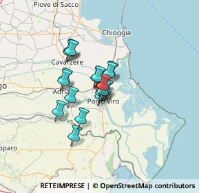 Mappa Via Savoia Luigi, 45014 Porto Viro RO, Italia (8.35944)