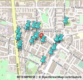 Mappa Via Fulvio Fulgonio, 29122 Piacenza PC, Italia (0.2055)