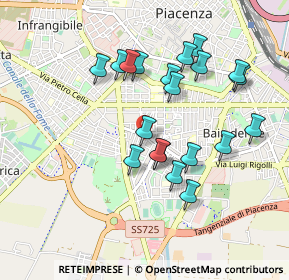 Mappa Via Fulvio Fulgonio, 29122 Piacenza PC, Italia (0.867)