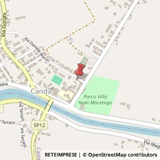 Mappa Via D. Manin, 92, 45020 Canda, Rovigo (Veneto)