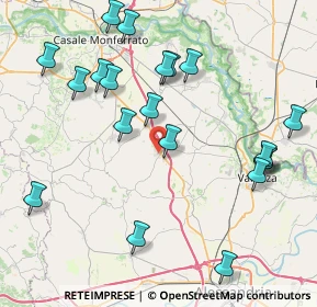 Mappa Via Goito, 15040 Mirabello Monferrato AL, Italia (9.2155)