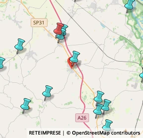 Mappa Via Goito, 15040 Mirabello Monferrato AL, Italia (6.428)