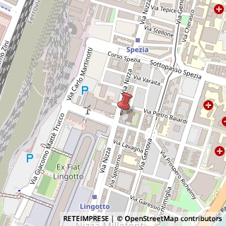 Mappa Via Nizza, 243, 10126 Torino, Torino (Piemonte)