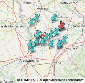 Mappa Via Guglielmo Marconi, 27030 Suardi PV, Italia (10.161)