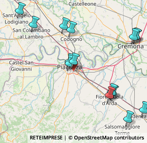 Mappa Via Radini - Tedeschi, 29122 Piacenza PC, Italia (22.14235)