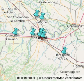 Mappa Via Giuseppe di Vittorio, 29122 Piacenza PC, Italia (8.56)