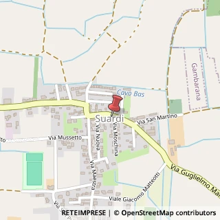 Mappa Via G. Marconi, 13, 27030 Suardi, Pavia (Lombardia)