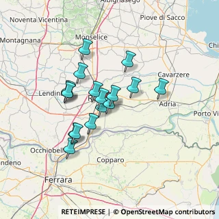 Mappa Via Cappello, 45010 Sant'Apollinare RO, Italia (11.11941)