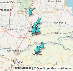 Mappa 45010 Sant'Apollinare RO, Italia (8.38143)