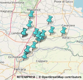 Mappa 45010 Sant'Apollinare RO, Italia (11.11941)