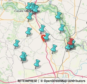 Mappa Via Roma, 15040 Mirabello Monferrato AL, Italia (8.8055)