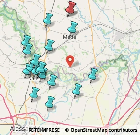 Mappa Via Roma, 27030 Suardi PV, Italia (8.7895)