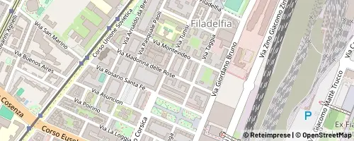 Mappa Torino