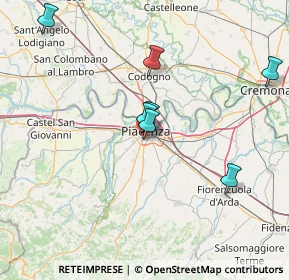 Mappa Via Amedeo Silva, 29122 Piacenza PC, Italia (40.77)