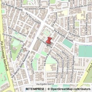 Mappa Via Amedeo Silva, 10, 29122 Piacenza, Piacenza (Emilia Romagna)