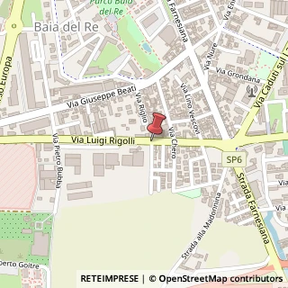 Mappa Via Luigi Rigolli,  31, 29100 Piacenza, Piacenza (Emilia Romagna)