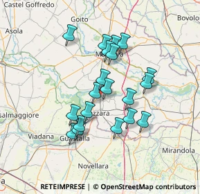 Mappa 46020 Motteggiana MN, Italia (11.9375)