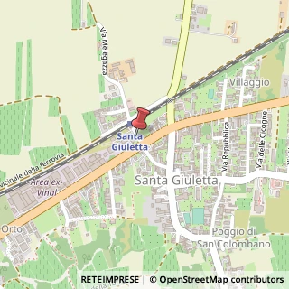 Mappa Via Generale Romolo Bruni, 2, 27046 Santa Giuletta, Pavia (Lombardia)