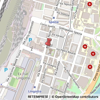 Mappa Via Nizza, 239, 10126 Torino, Torino (Piemonte)