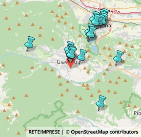 Mappa Vicolo del Pozzo, 10094 Giaveno TO, Italia (3.791)