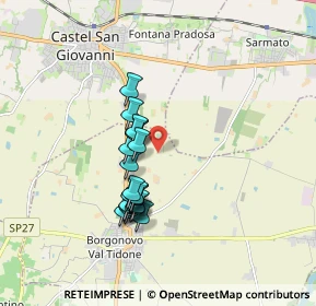 Mappa Unnamed Road, 29011 Borgonovo Val Tidone PC, Italia (1.442)