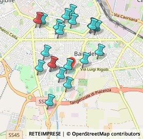 Mappa Corso Europa, 29122 Piacenza PC, Italia (0.9215)