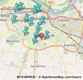 Mappa Corso Europa, 29122 Piacenza PC, Italia (1.92)