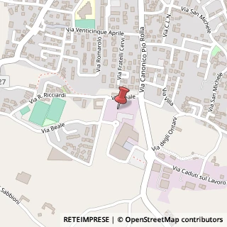 Mappa Via Beale, 40 bis, 10094 Giaveno, Torino (Piemonte)