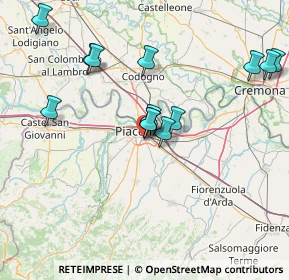 Mappa Via Chero, 29122 Piacenza PC, Italia (15.29692)