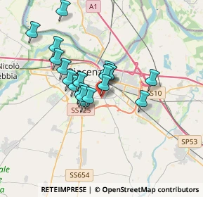 Mappa Via Chero, 29122 Piacenza PC, Italia (2.6695)